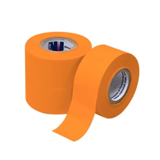 Cole-Parmer Write-On Lab Labeling Tape, Orange, 2.54 cm (1