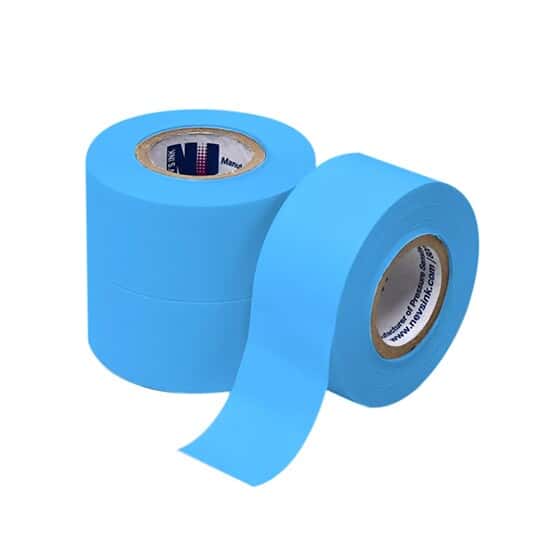 Cole-Parmer Write-On Lab Labeling Tape, Blue, 2.54 cm (1