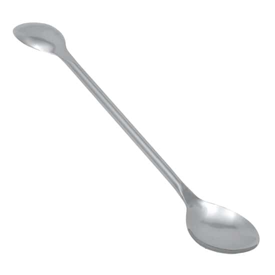 Cole-Parmer Double-Ended Lab Sampling Spoons, 304 Stainless Steel, 0.5 mL and 2 mL