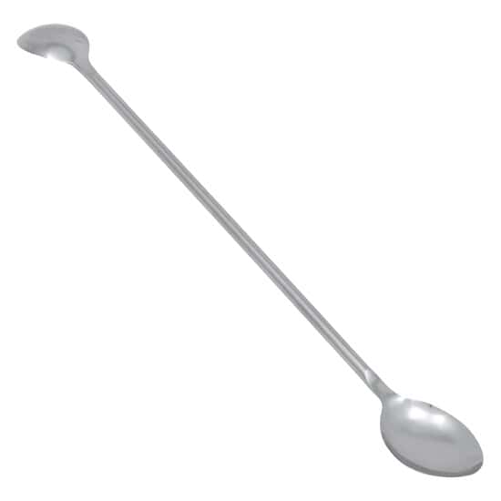 Cole-Parmer Double-Ended Lab Sampling Spoons, 304 Stainless Steel, 2 mL and 8 mL