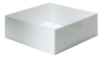 Cole-Parmer Heavy-Wall High-Density Polyethylene Utility Tray, 16