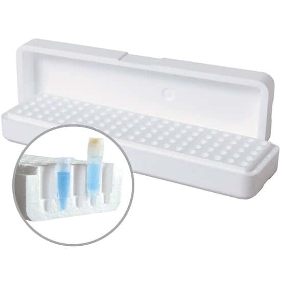 Cole-Parmer 100-Place EPS Microtube Rack; 10/pk