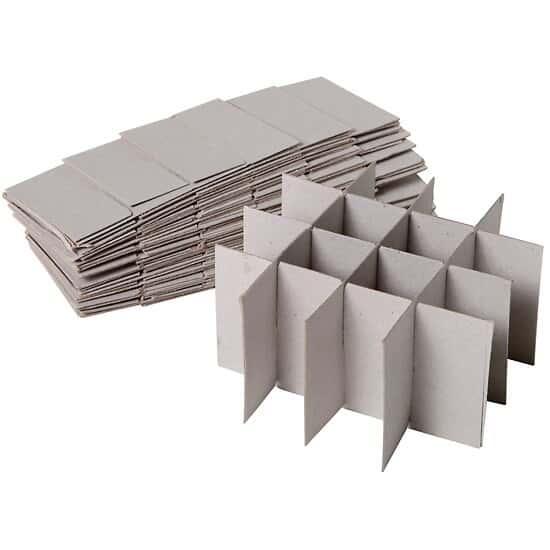 Cole-Parmer Cardboard Freezer Box Divider, 5-3/8