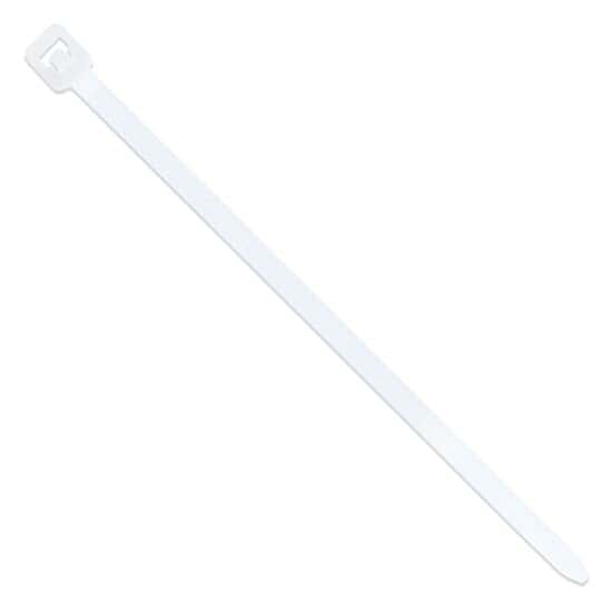 Cole-Parmer 11 Pound Nylon Cable Zip Ties, 2.5