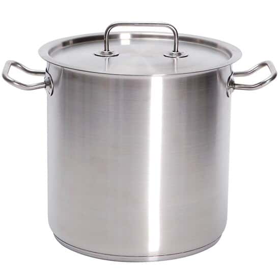 Cole-Parmer Utility Tank with Lid, 304 Stainless Steel, 17 L; Each