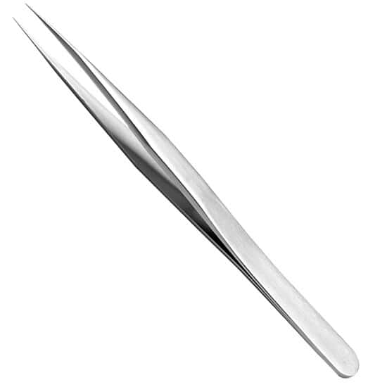 Cole-Parmer 1.TA.0 Titanium Tweezers w/ Short, Straight, Fine Tips