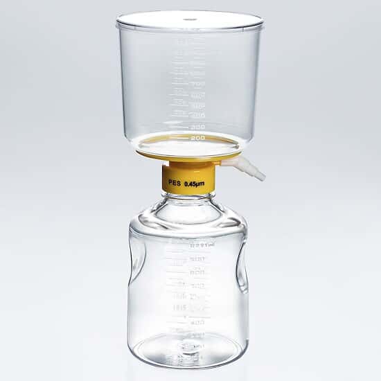 Cole-Parmer Disposable Bottle Top Aspirator System, PVDF Membrane, 0.45 um, 1000 mL; 12/CS