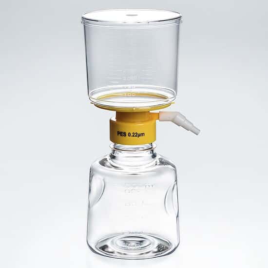 Cole-Parmer Disposable Bottle Top Aspirator System, Nylon Membrane, 0.22 um, 500 mL; 12/CS