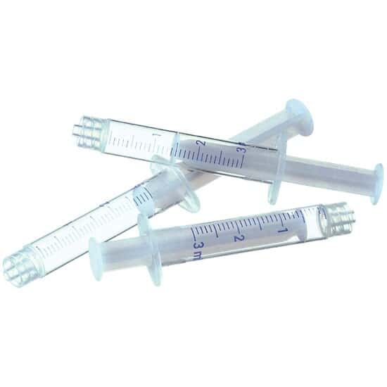 Cole-Parmer Disposable Syringe, Luer Lock, 10 mL; 100/Pk