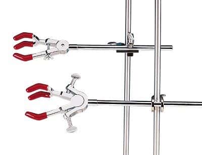 Cole-Parmer Heavy-Duty Three-Prong Extension Clamp, Single, Medium