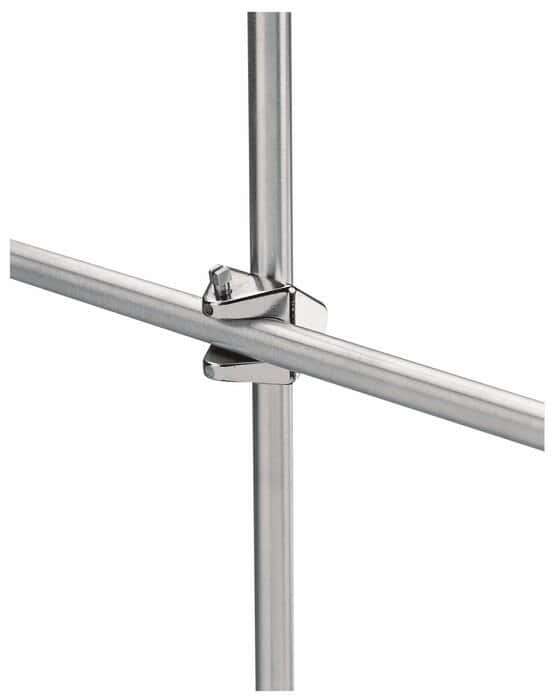 Cole-Parmer S-Connector, Stainless Steel, Accommodates 0 to 0.5