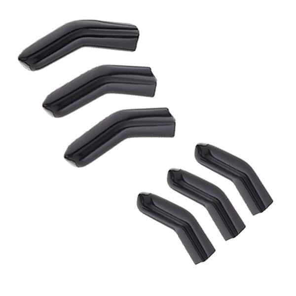 Cole-Parmer Replacement Sleeves, Black Fiberglass, Large, 3
