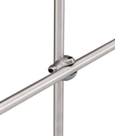Cole-Parmer Lattice Connector, Aluminum, 12 Per Pk