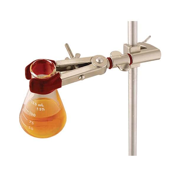 Cole-Parmer Swivel Clamp, Two-Prong, Medium, Stainless Steel