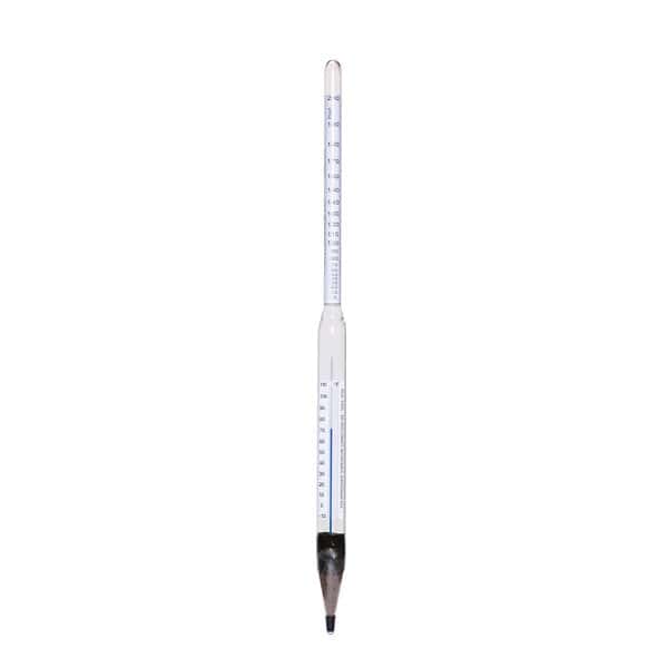 ColeParmer Combined Alcohol Glass Hydrometer, 0100 Tralle/0200