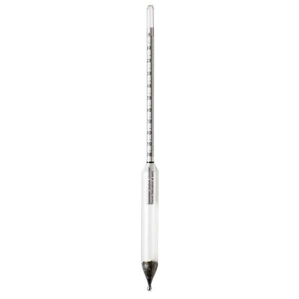 ColeParmer Salt Brine Hydrometer; 0/100 Percent by Saturation from