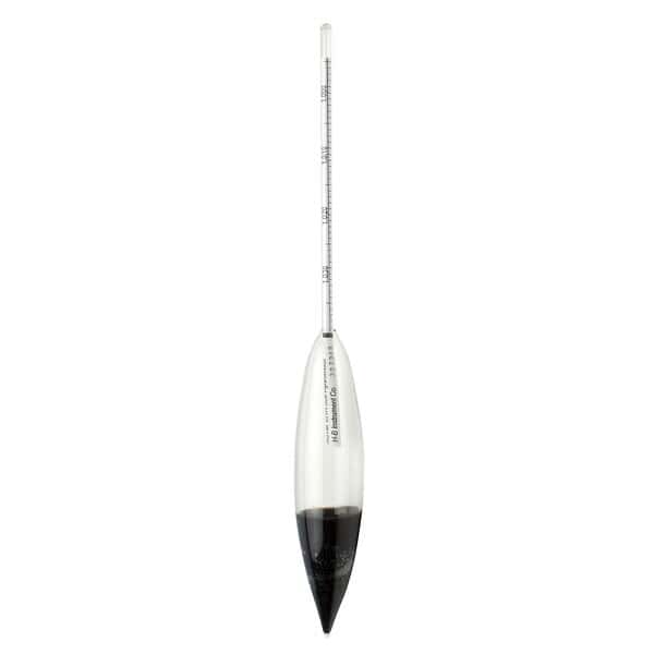 Cole-Parmer 0.995/1.038 Soil Analysis ASTM 151H Hydrometer