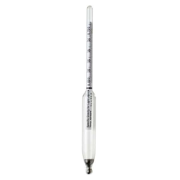 Cole-Parmer 0.800/0.910 Specific Gravity Hydrometer for Liquids Lighter Than Water