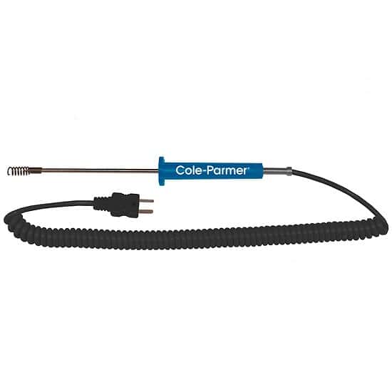 Cole-Parmer Compact Air /Gas Thermocouple Probe, 5