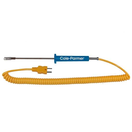 Cole-Parmer Compact Air /Gas Thermocouple Probe, 5
