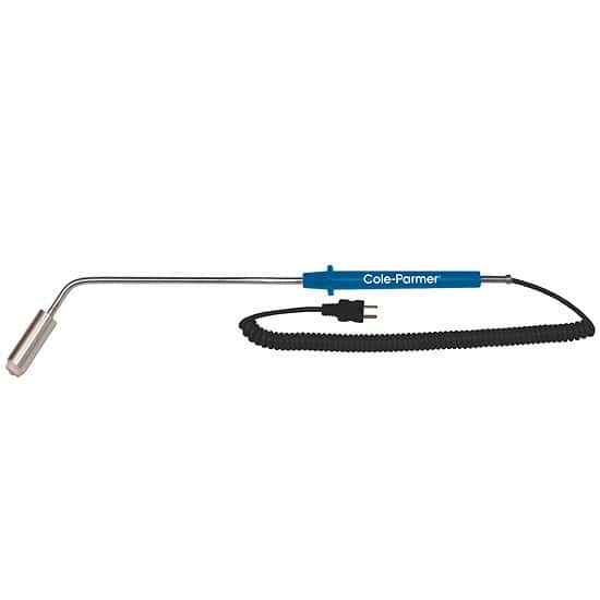 Cole-Parmer Type-J, 45 Angle Surface Probe, 10