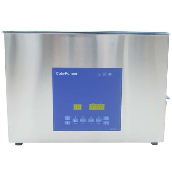 Cole-Parmer UC 200 Ultrasonic Cleaner with Digital Timer and Heat, 20 Liter, 120 VAC
