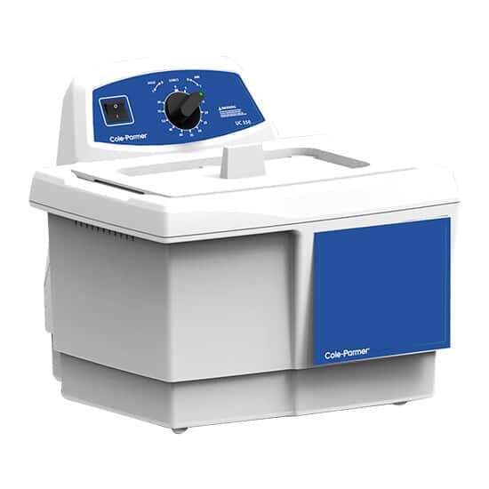 Cole-Parmer UC 350 Ultrasonic Cleaner, Heater/Mechanical Timer; 2.5 gal, 230V