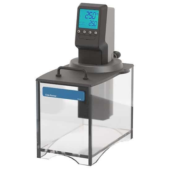 ColeParmer RH400 Polycarbonate Open Heated Circulating Bath System, 8