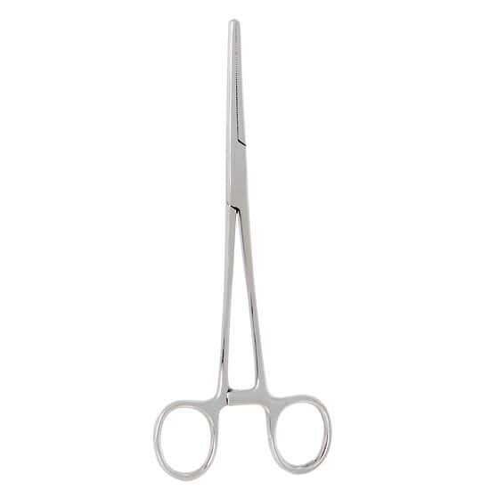 Cole-Parmer Rochester Pean Forceps, Standard Grade, Straight, 7.25