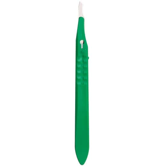 Cole-Parmer Disposable Dissecting Scalpels, #15 Blade; 10/Pack