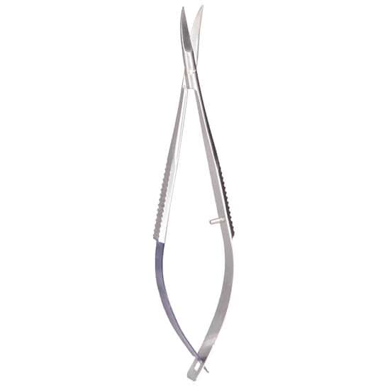 Cole-Parmer Microscissors, Premium Grade, Curved, 4