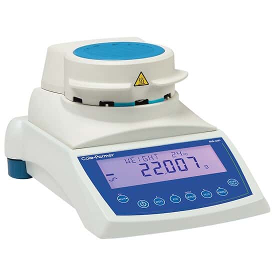 Cole-Parmer MB-200-40-220V Moisture Balance, 40g/0.01%; 220 V