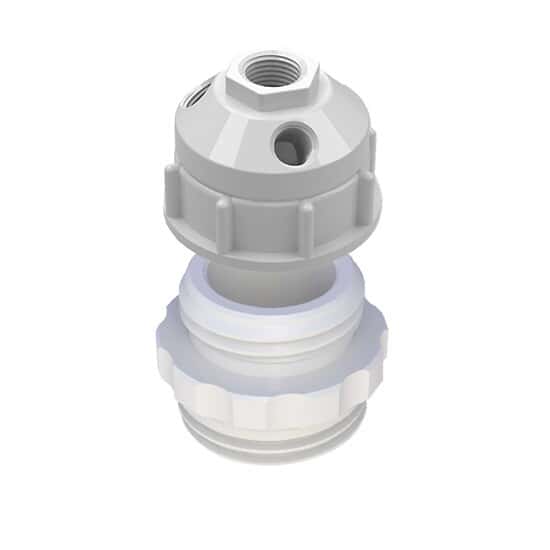 Cole-Parmer VapLock™ Solvent Waste Manifold, PP, 2