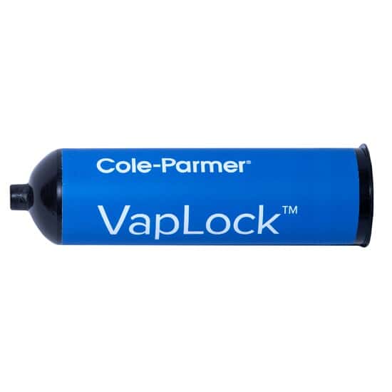 Cole-Parmer VapLock™ Exhaust Filter, 300g activated carbon, 1/4