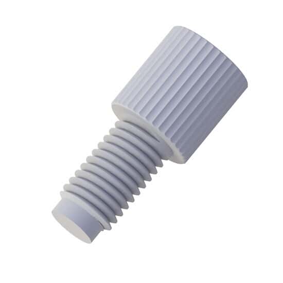 Cole-Parmer VapLock™ Port Plug, Natural PTFE, 1/4