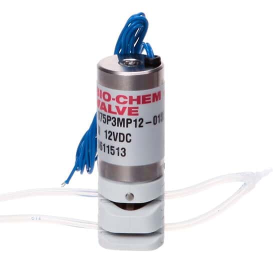 Cole-Parmer VapLock™ Solenoid Operated Pinch Valve, Three-Way, 1/32