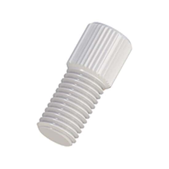 Cole-Parmer VapLock™ Plug, PTFE, Luer Plug x 1/4-28 UNF(M); 1/Ea