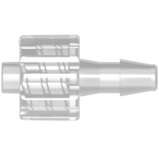 Cole-Parmer VapLock™ Luer Fitting, Polypropylene, Straight, Male Luer Lock x 1/8
