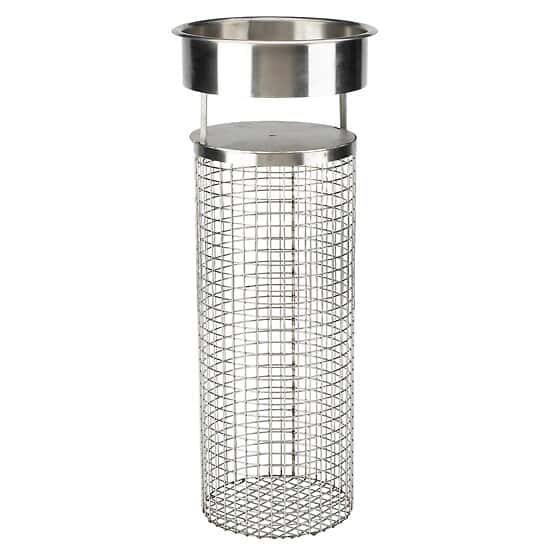 Cole-Parmer Steel Mesh Basket with Collar for Precision Fluidized Sand Baths