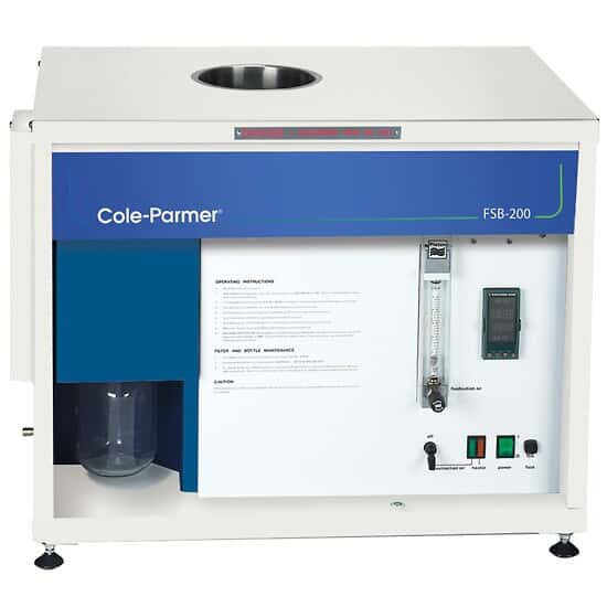 Cole-Parmer FSB-200-P-AC Precision Fluidized Sand Bath with Auto Air Circulation; 230 V, 50/60 Hz