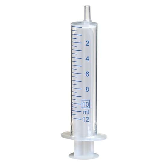 Cole-Parmer Disposable Syringes, Luer Slip, 10 mL; 100/Pk