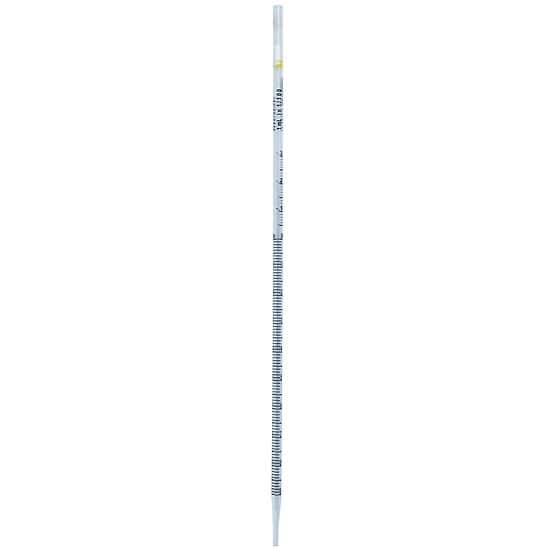 Cole-Parmer Sterile Serological Pipettes, 1/0.1 mL, Standard Tip, Polystyrene (PS), 40 Bulk Packs of 25 Pipettes/Pack (1000 Total Pipettes)