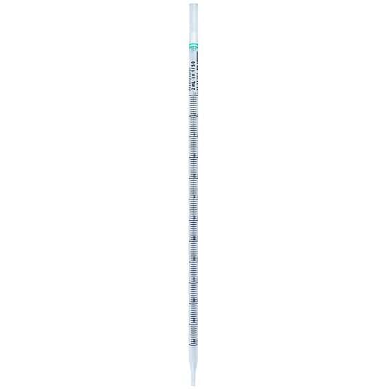 Cole-Parmer Sterile Serological Pipettes, 2 mL, Standard Tip, Polystyrene (PS), 40 Bulk Packs of 25 Pipettes/Pack (1000 Total Pipettes) 