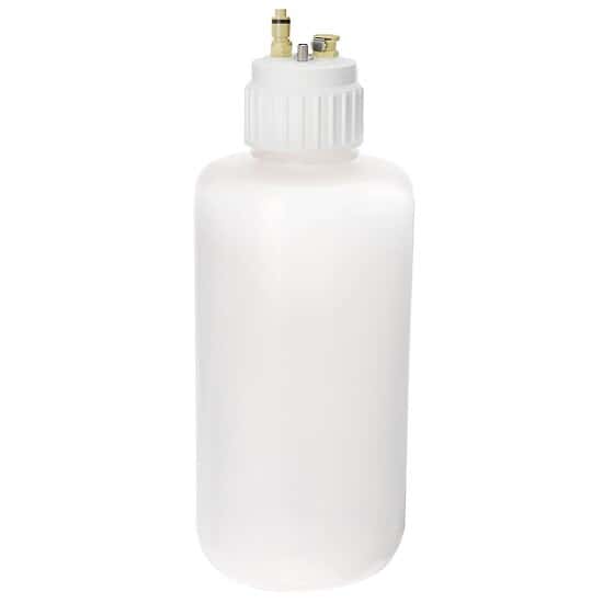 Cole-Parmer Vacuum Bottle, PPCO, Quick-Release Couplings Cap, 4 L
