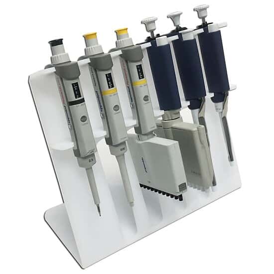 Cole-Parmer Pipettor Rack, 6-Place with 4 Multichannel Slots