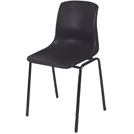 Cole-Parmer Non-Adjustable Anti-Static Chair, Black, Conductive PP