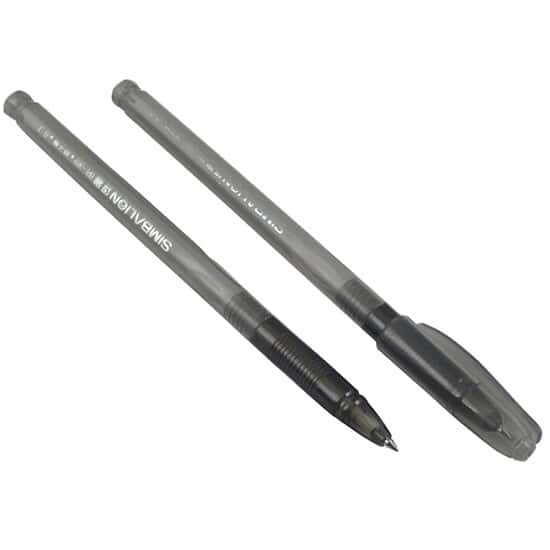 Cole-Parmer Cleanroom Pen, Black, 0.7 mm; 12/Pk