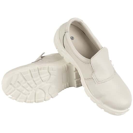 Cole-Parmer Cleanroom Safety Shoe, White, Size 42; 10 Pairs/Cs