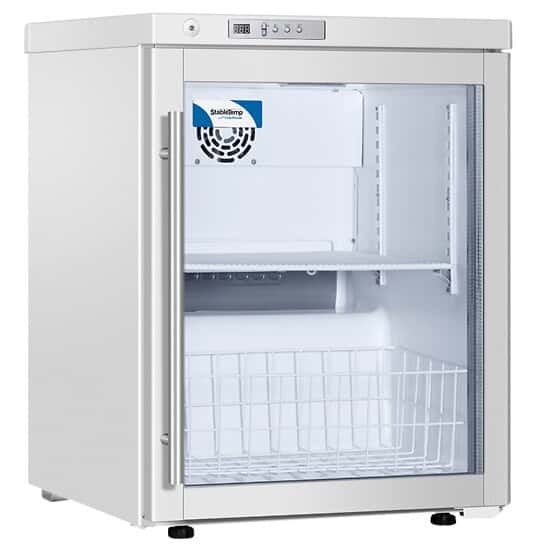 Cole-Parmer Upright Refrigerator, Glass Door, 2 to 8C, 2.4 cu ft; 230 VAC, 50 Hz