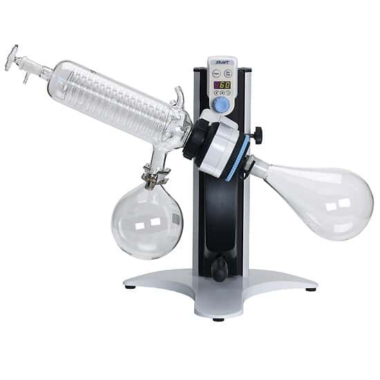 Cole-Parmer Rotary Evaporator w/ Diagonal Coil Condenser 1 L, 230 V 90C